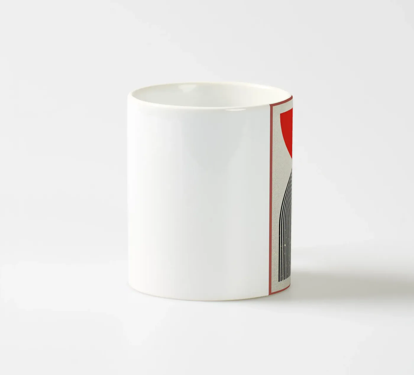 Simplicity E ceramic mug by Adam Bican