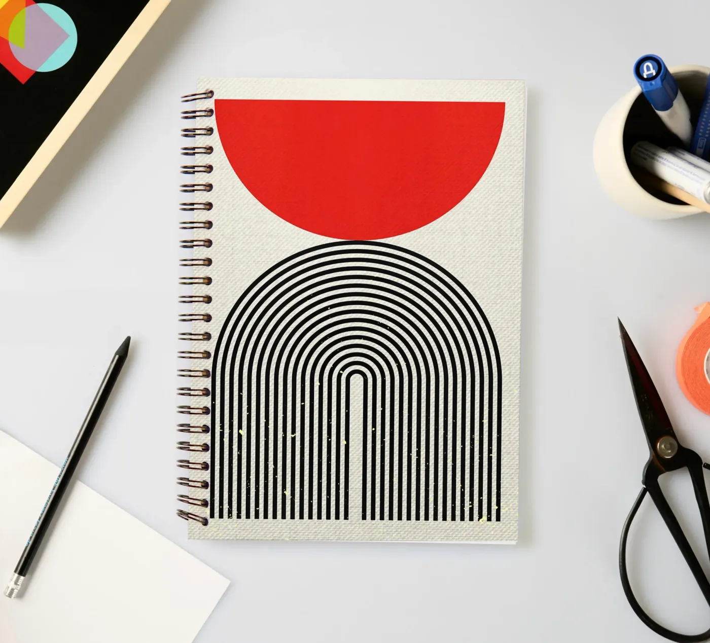 Simplicity E spiral notebook by Adam Bican