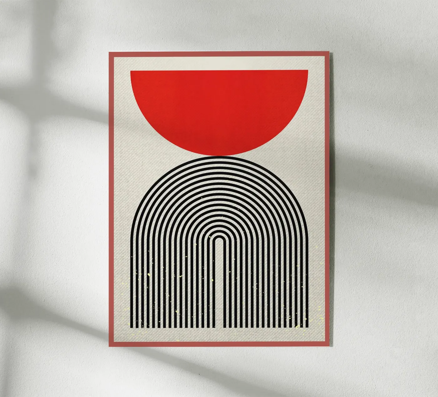 Eenvoud E acryl van Adam Bican