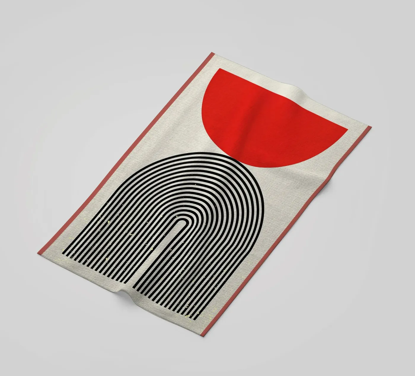 Eenvoud E strandhanddoek van Adam Bican