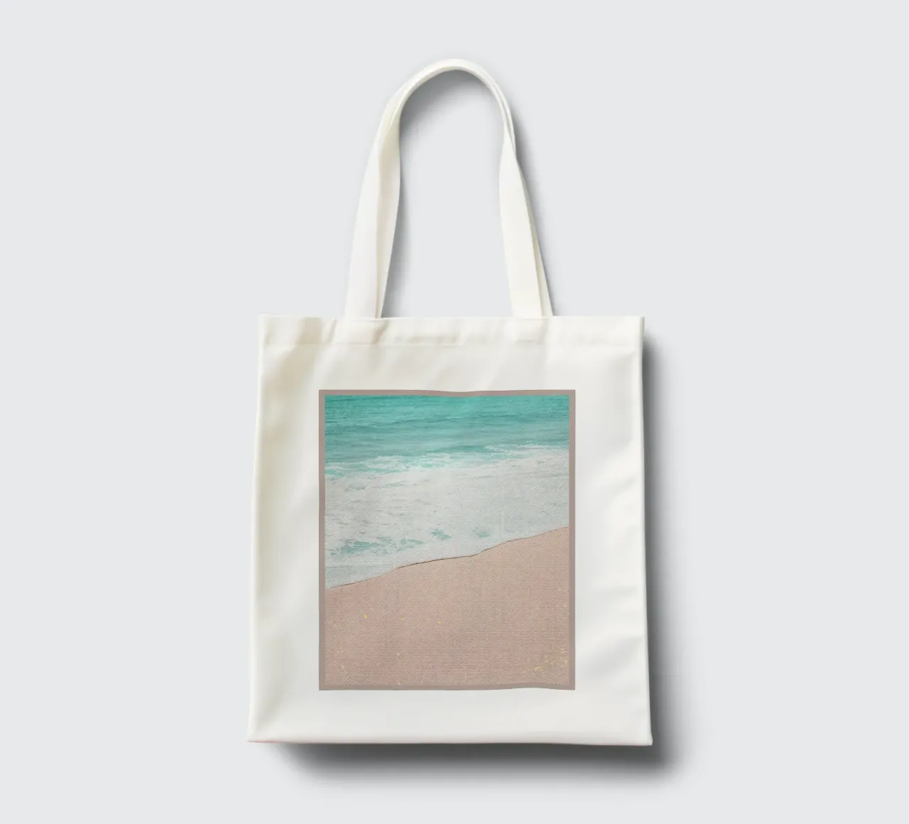 Spiaggia rosa borsa in juta da Adam Bican