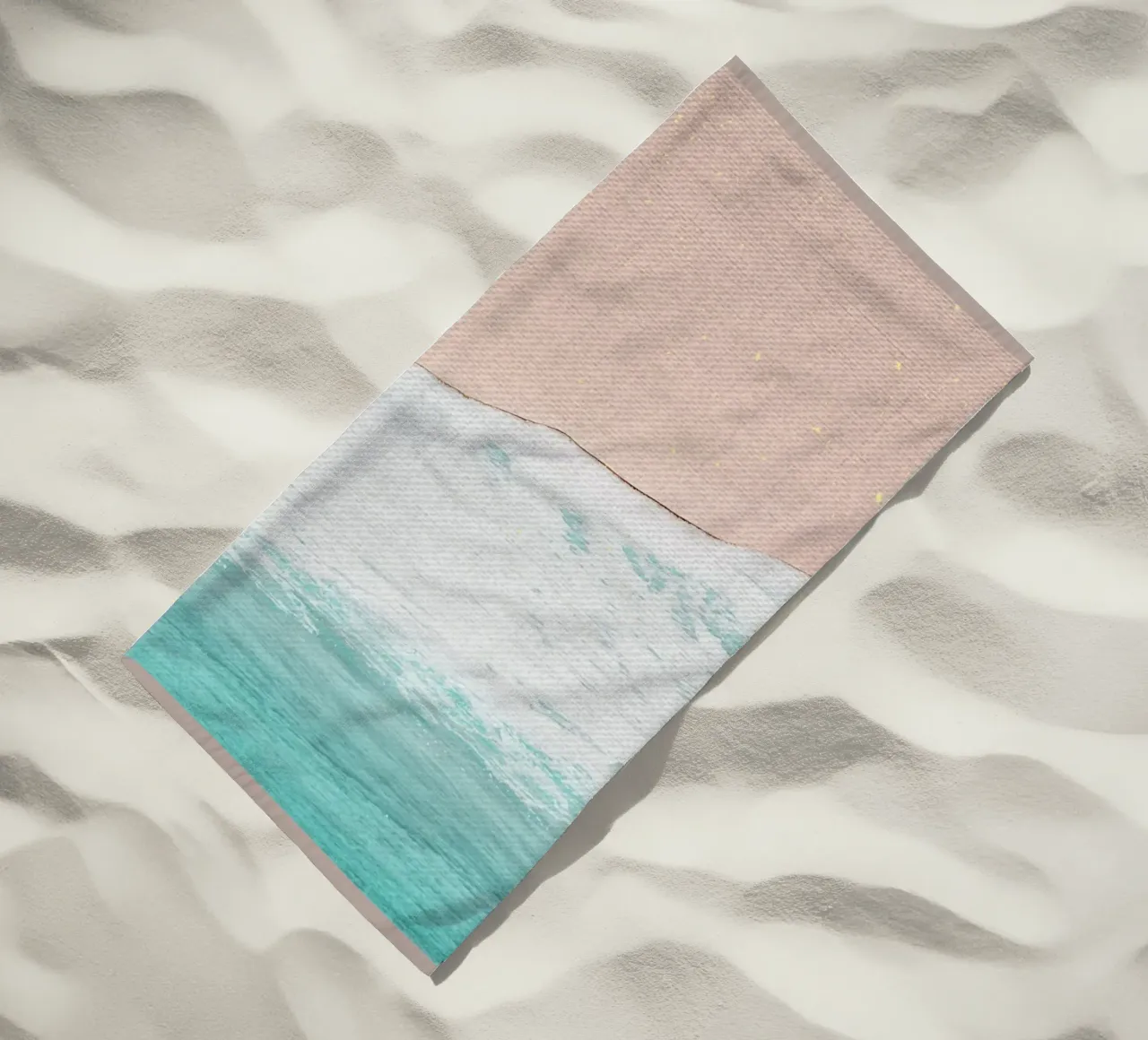Spiaggia rosa telo mare da Adam Bican
