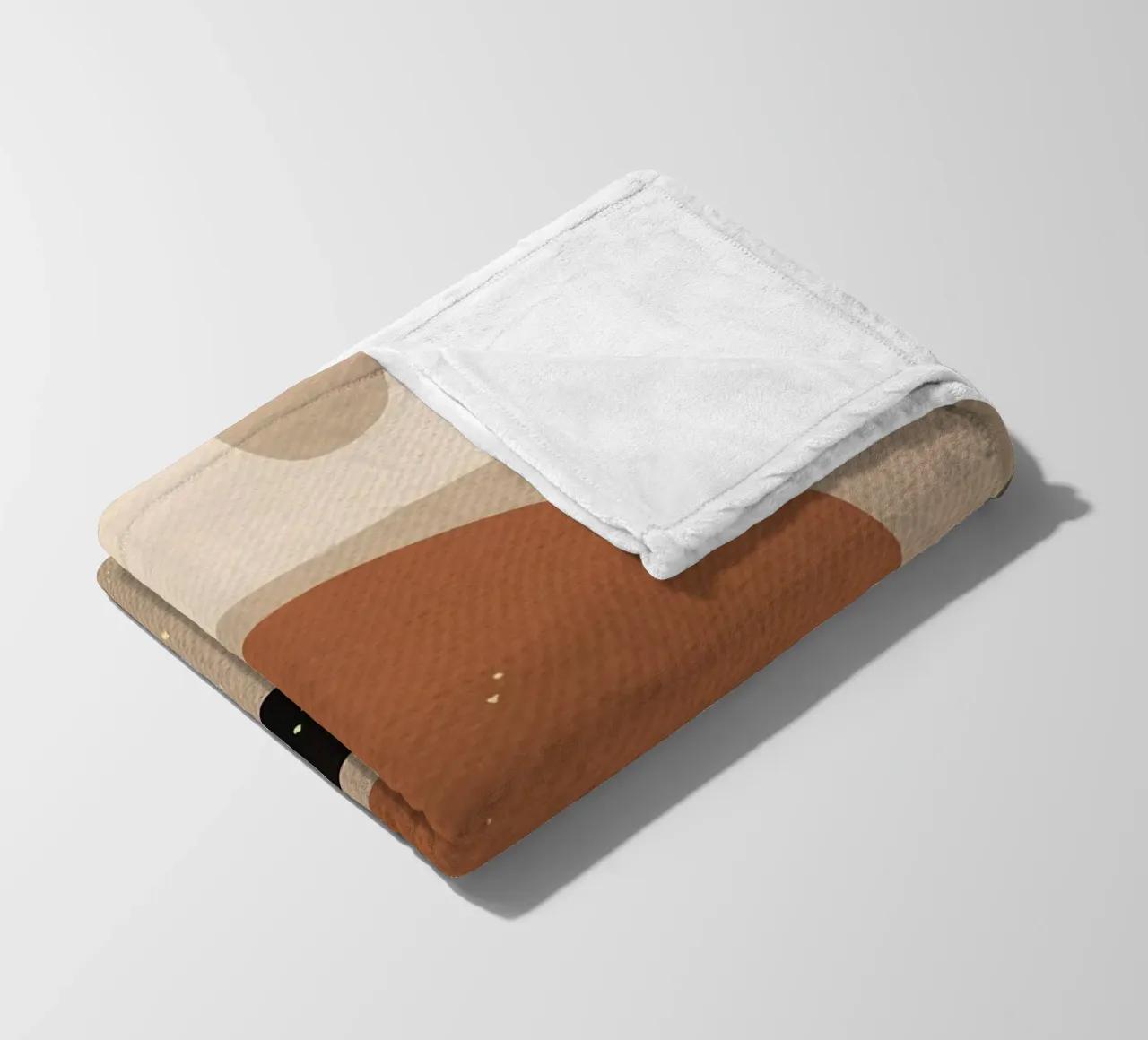 Design organico 06 coperta in pile da Adam Bican