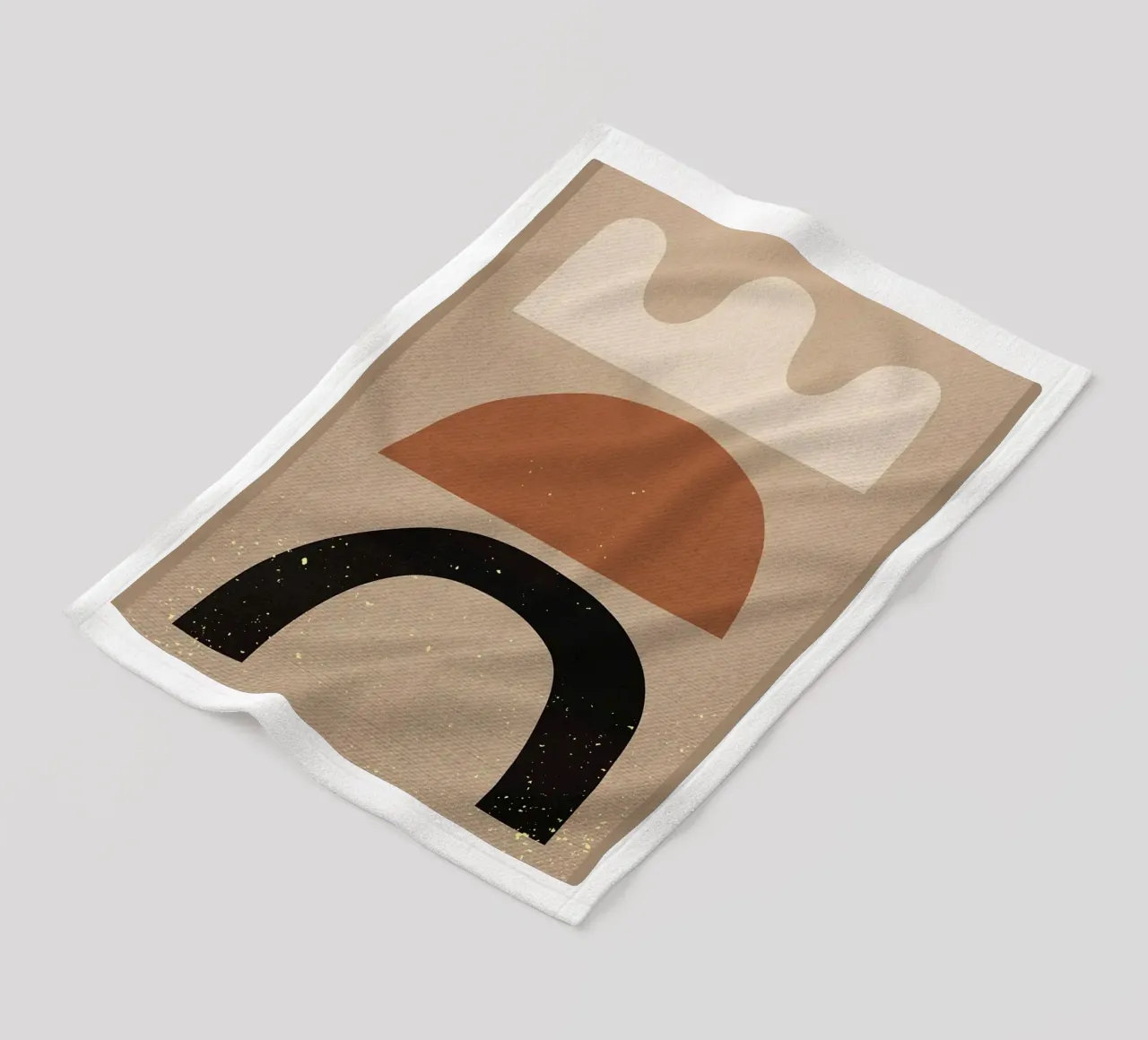 Design organico 06 coperta in pile da Adam Bican