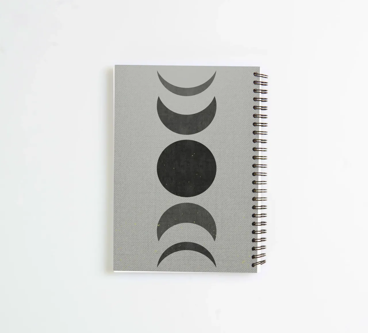 Minimalist lines spiral notebook by Adam Bican