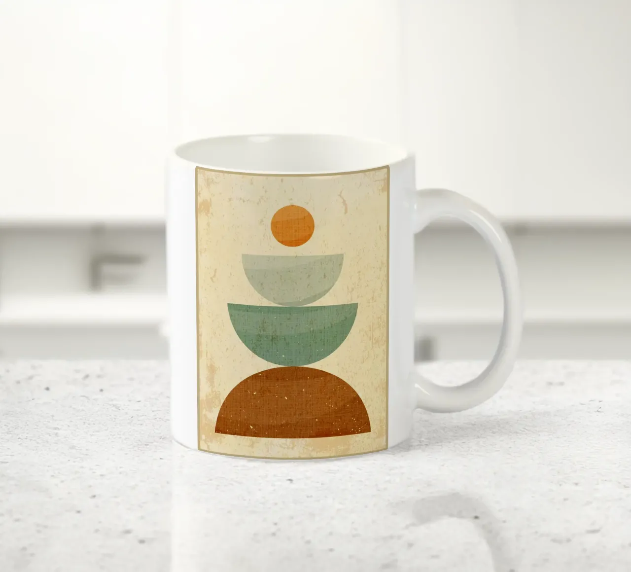 Linee minimaliste tazza in ceramica da Adam Bican