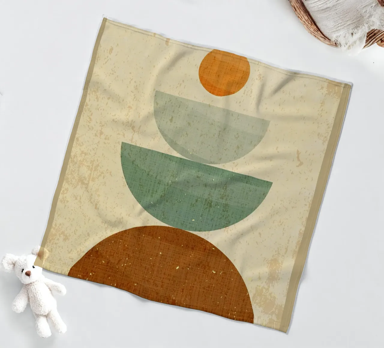 Linee minimaliste coperta in pile da Adam Bican