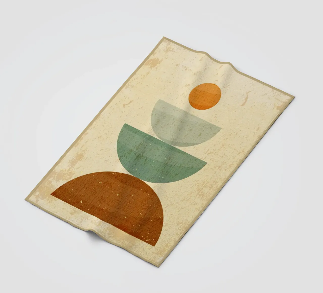 Linee minimaliste coperta in pile da Adam Bican