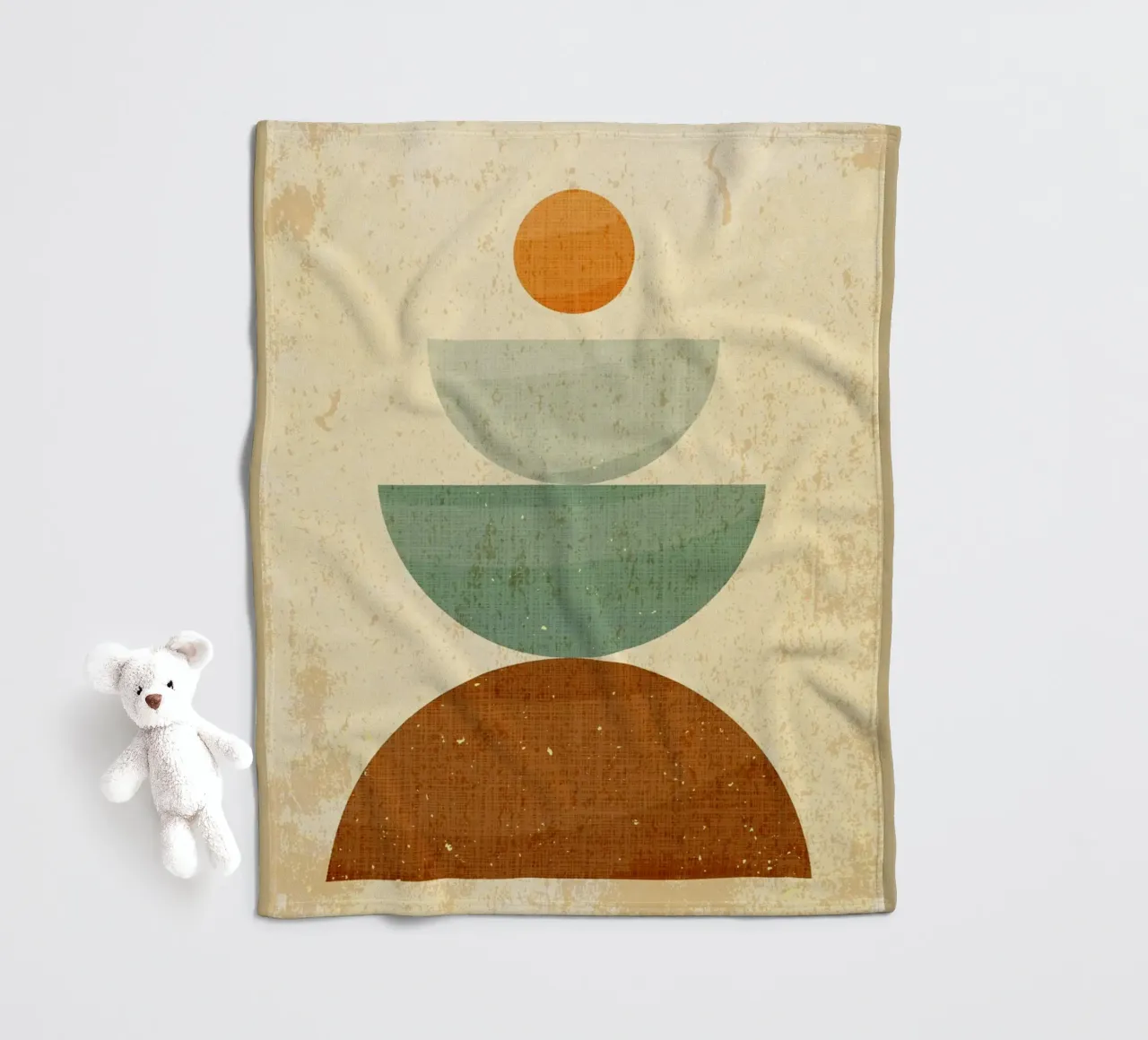 Linee minimaliste coperta in pile da Adam Bican