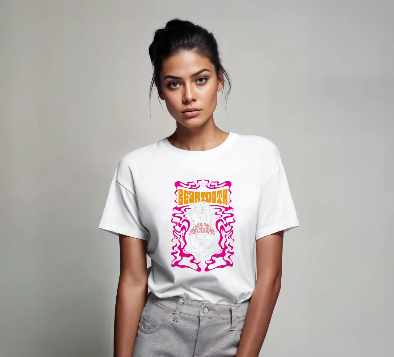 Cranio cerebrale vintage - Beartooth t-shirt da https://www.juniqe.com/uk/shop/Henndraws