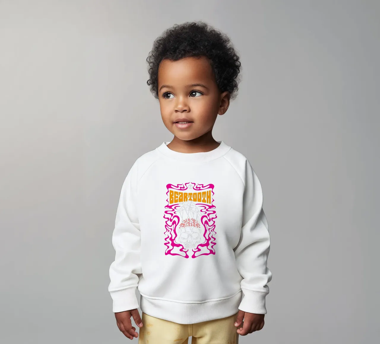 Cranio cerebrale vintage - Beartooth felpa neonato da https://www.juniqe.com/uk/shop/Henndraws