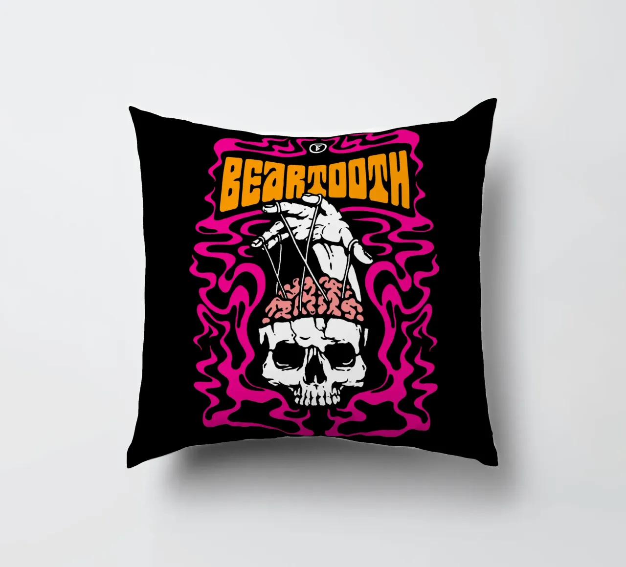 Cranio cerebrale vintage - Beartooth cuscino da https://www.juniqe.com/uk/shop/Henndraws