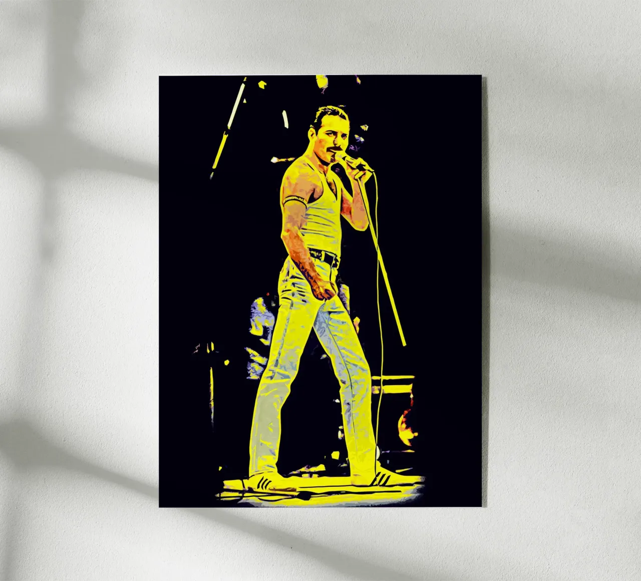 Freddie Mercury regina 2 Arte plexiglass da music soul
