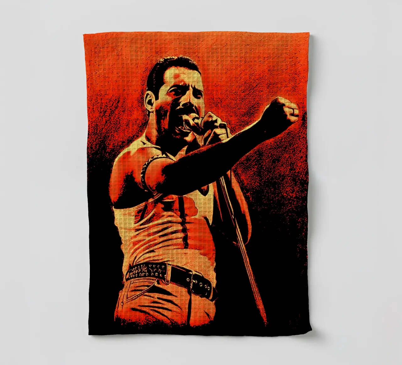 Freddie Mercury queen 1 Art torchon de music soul