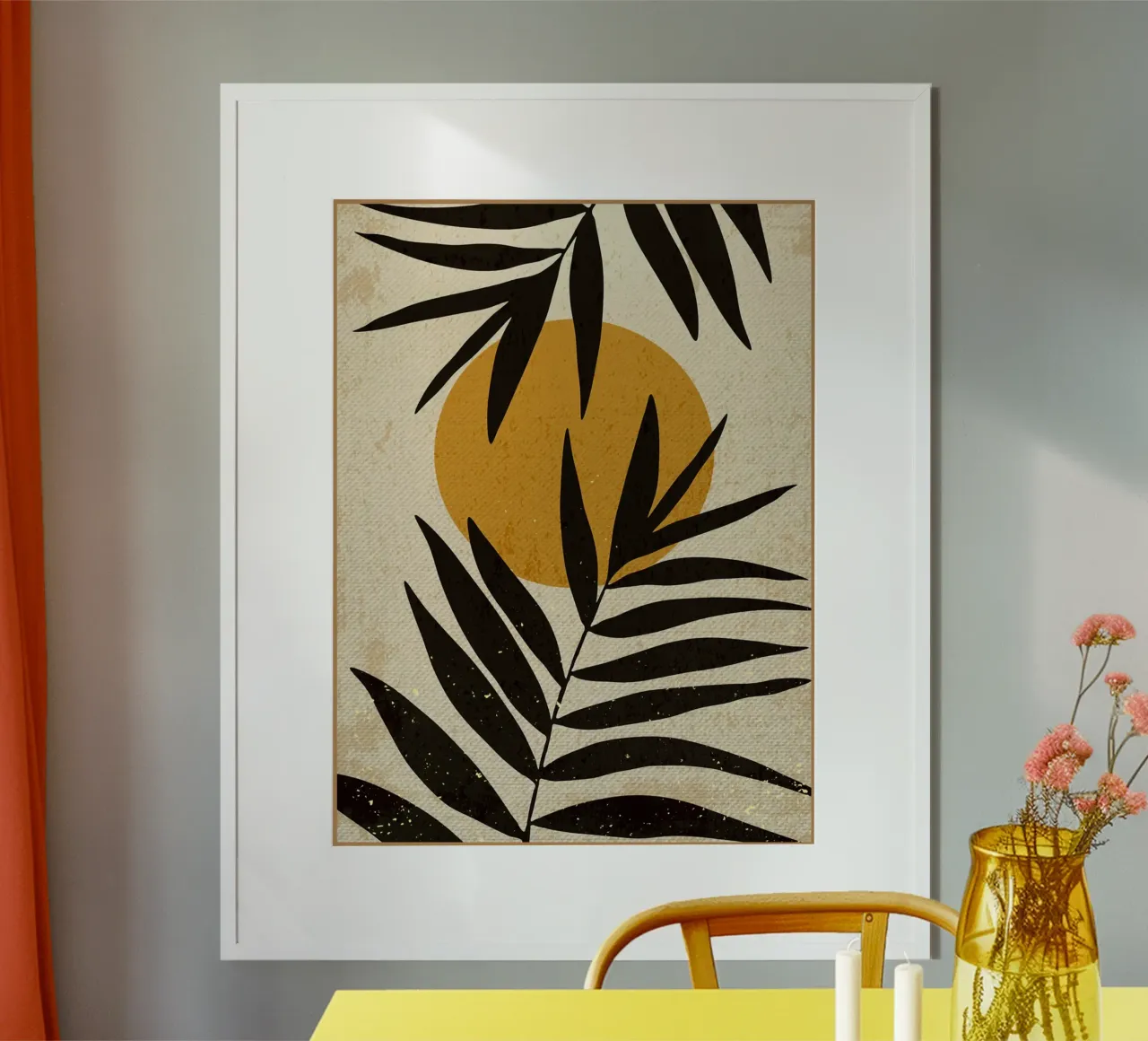 Floreale minimalista poster da Adam Bican