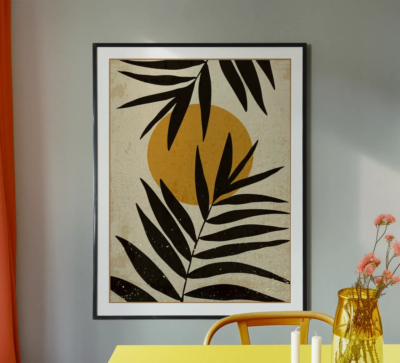 Floreale minimalista poster da Adam Bican
