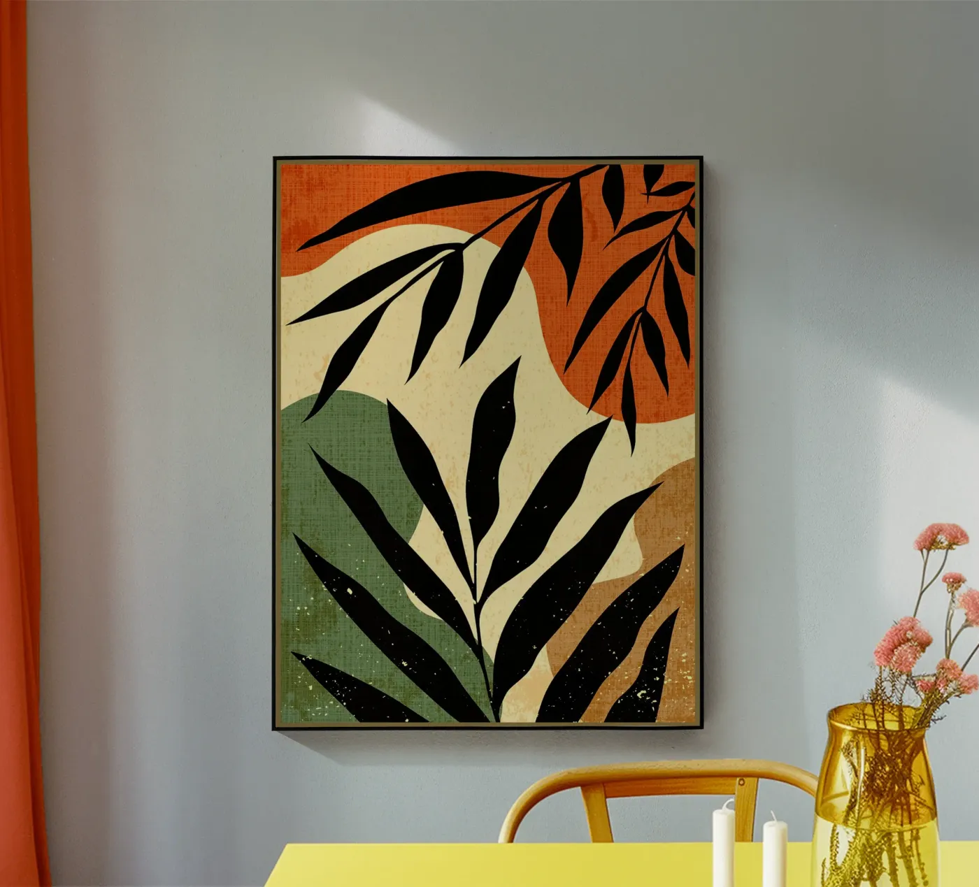 Minimalist floral plexiglass da Adam Bican