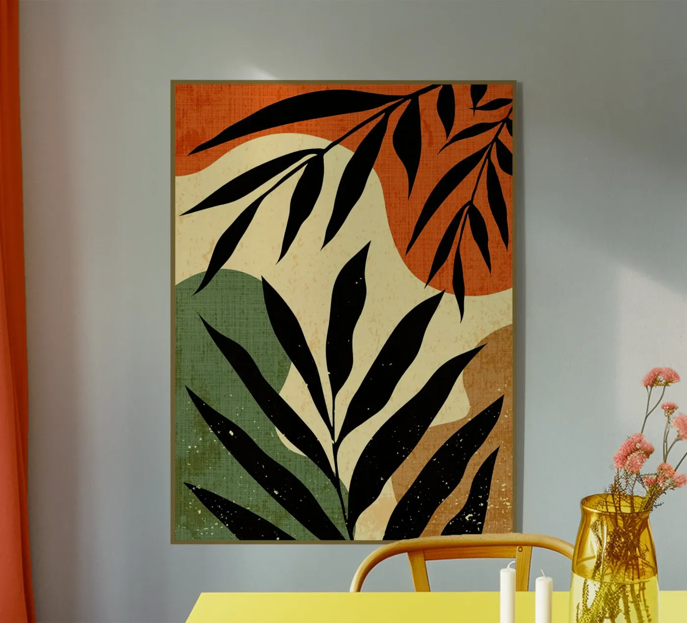 Minimalist floral plexiglass da Adam Bican