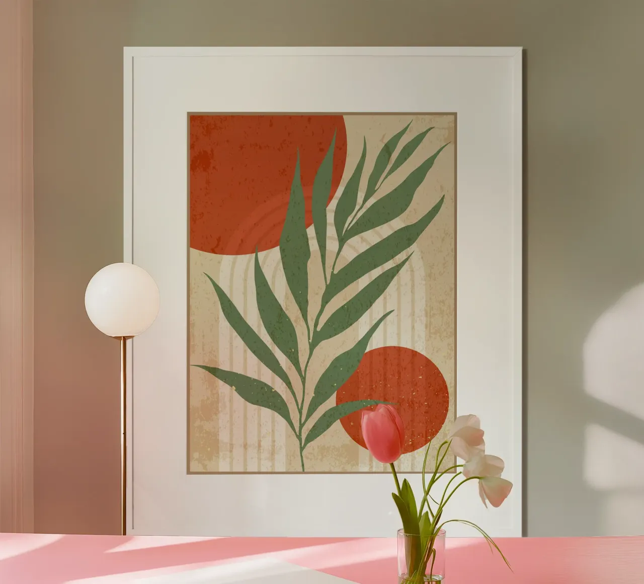 Floreale minimalista poster da Adam Bican