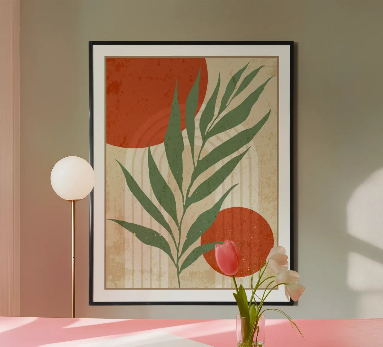 Floreale minimalista poster da Adam Bican