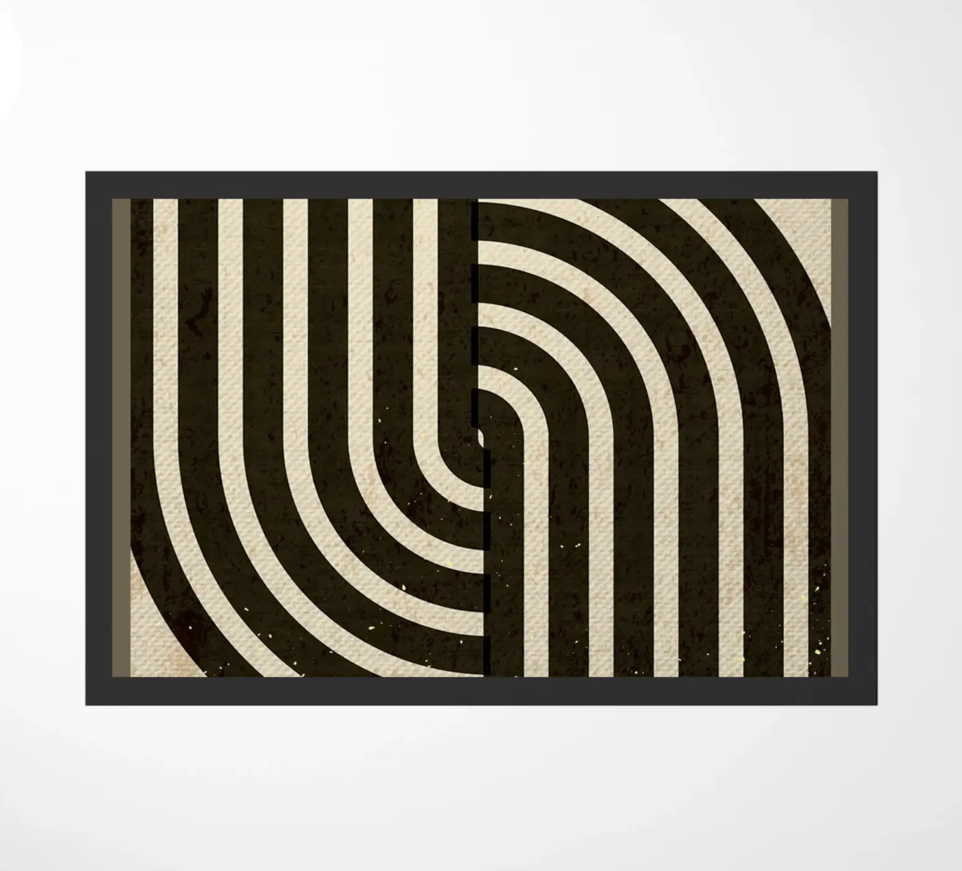Marble collage doormat by Adam Bican