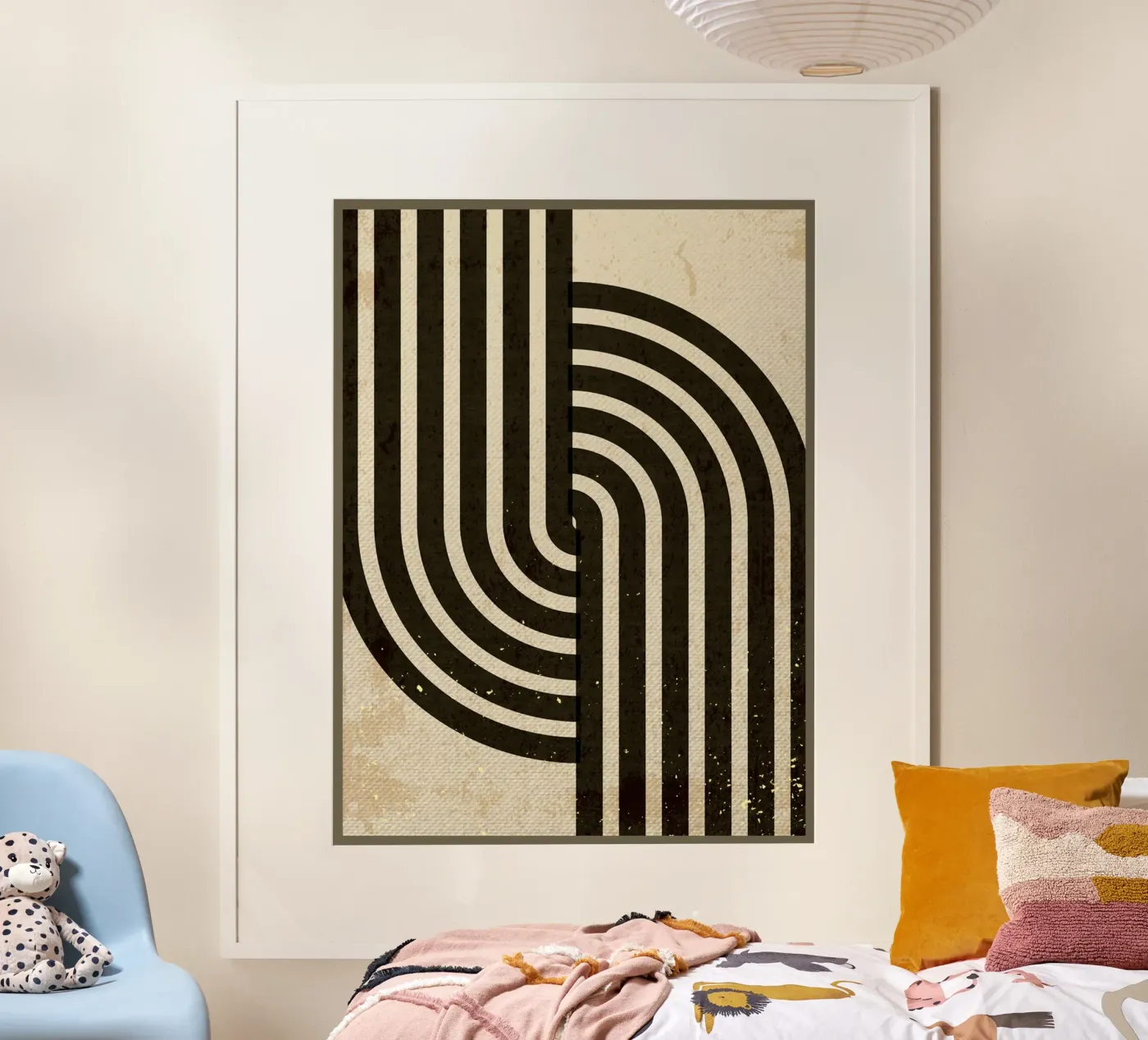 Marble collage poster by Adam Bican