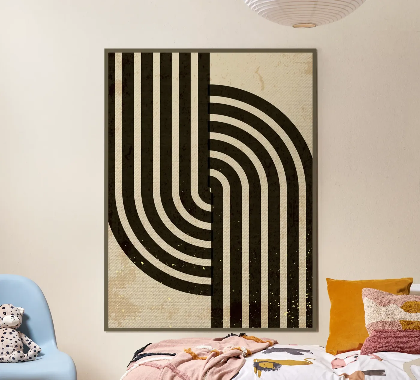 Marble collage poster by Adam Bican