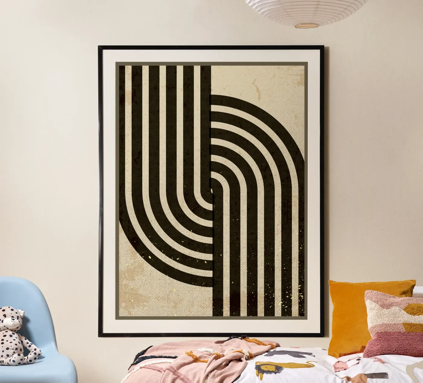 Marble collage poster by Adam Bican