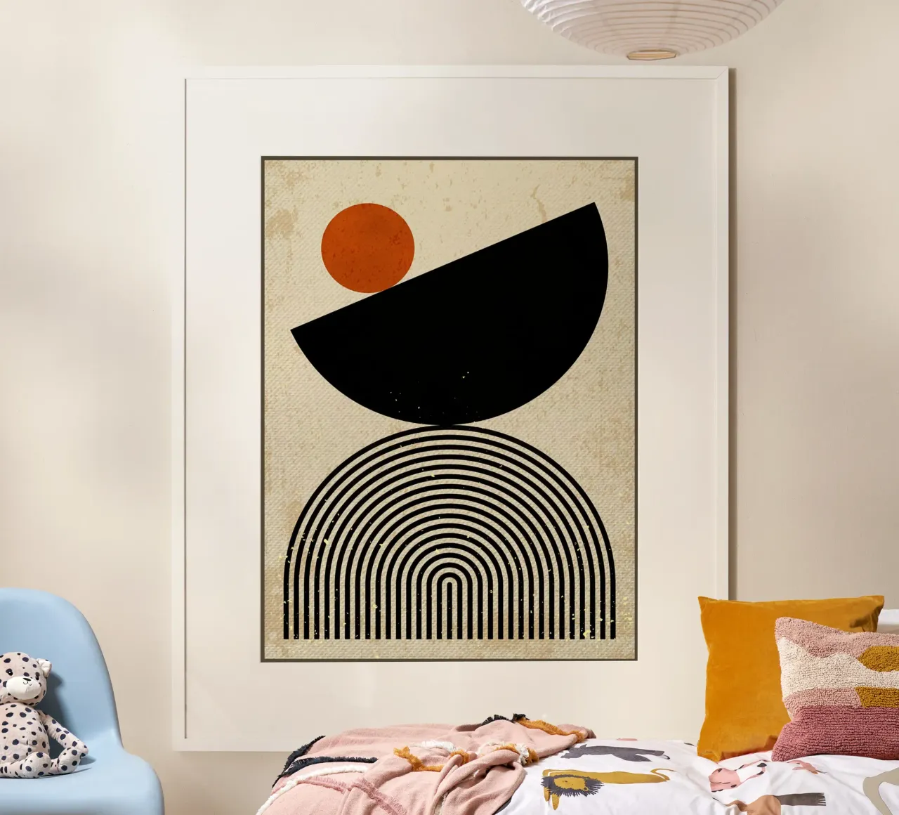 Linee e cerchi poster da Adam Bican