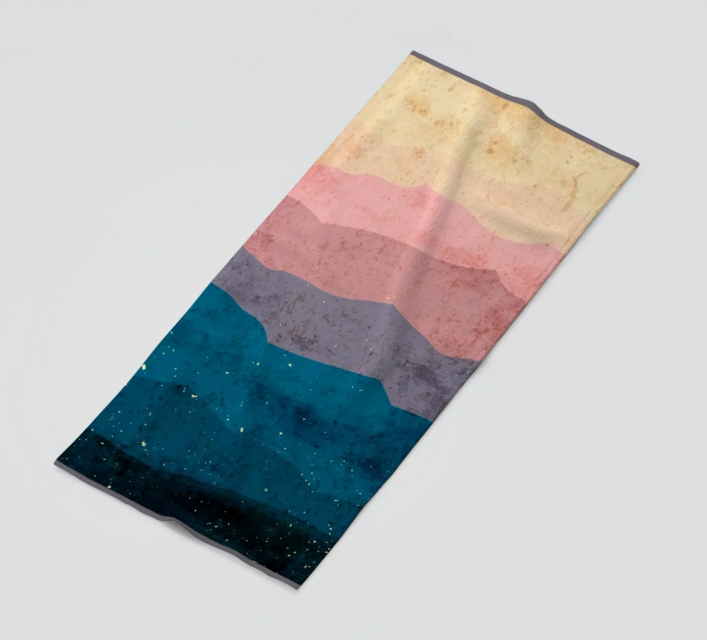 Harmonisch landschap strandhanddoek van Adam Bican