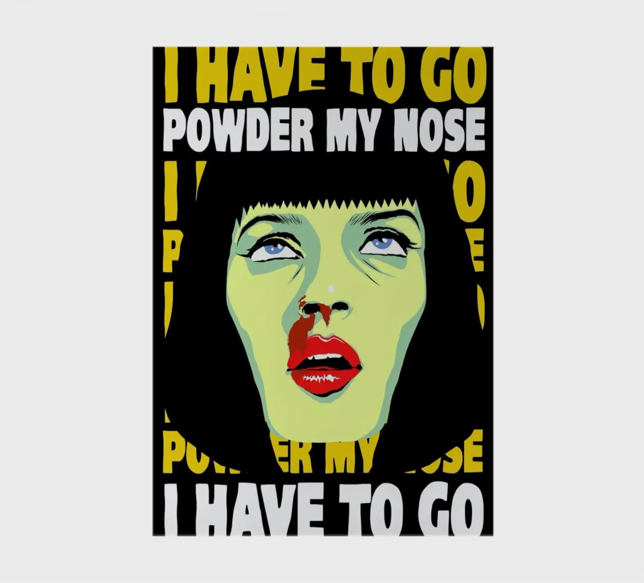 Powder My Nose notebook by Butcher Billy