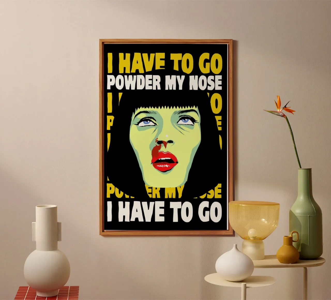 Powder My Nose alluminio dibond da Butcher Billy