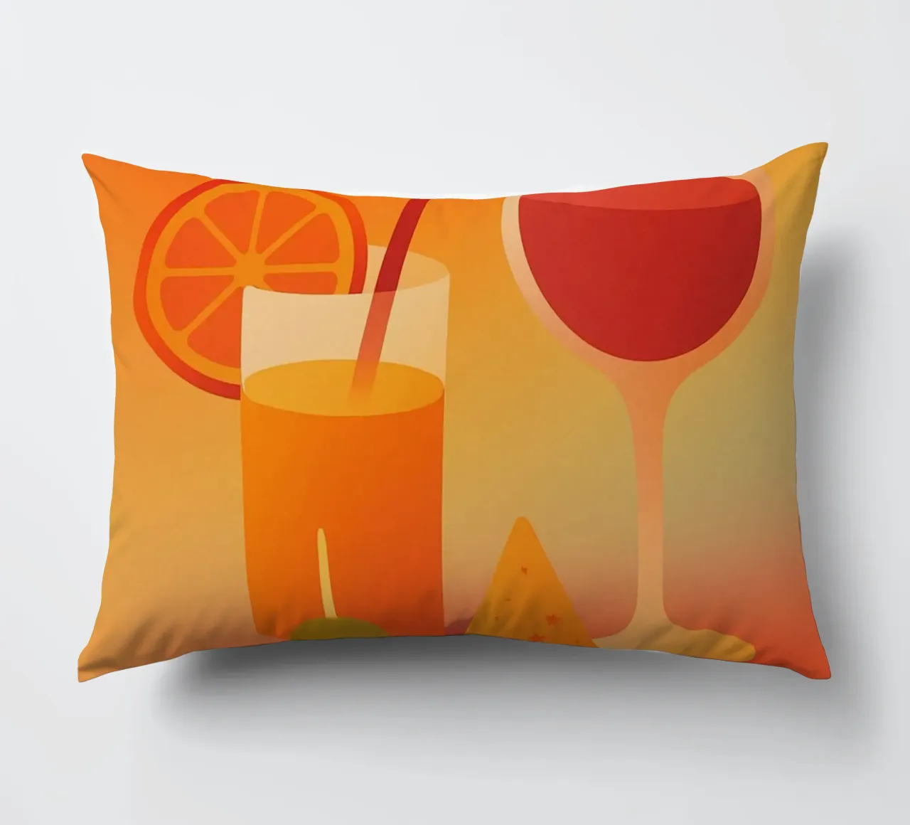 APÉRO TIME - L'arte di vivere a colori cuscino da Boissons - Affiches & posters - Retro