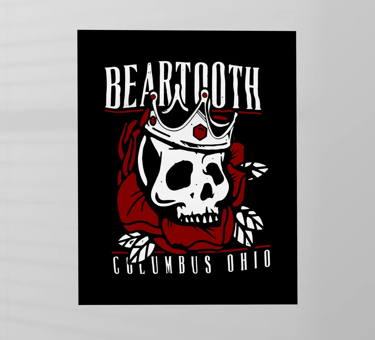 Columbus Ohio - Beartooth pellicola backlit da https://www.juniqe.com/uk/shop/Henndraws