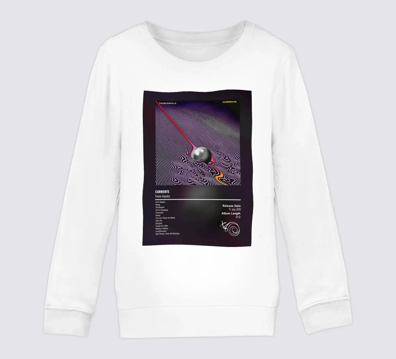 Currents By Tame Impala (Kevin Parker) felpa bambino da DGUnder