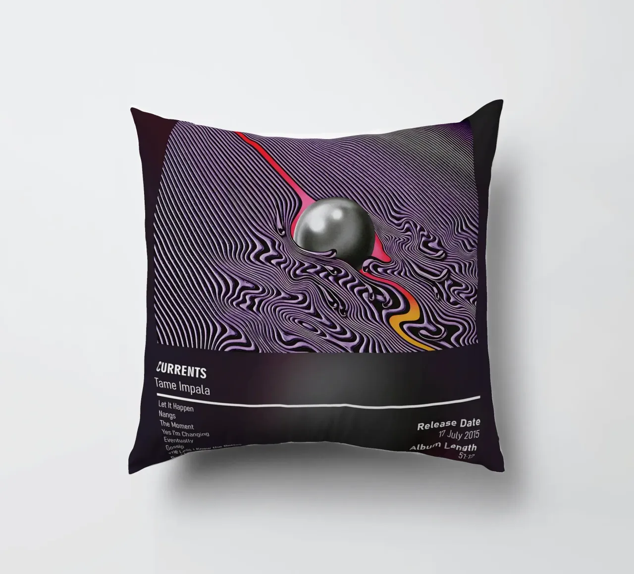 Currents By Tame Impala (Kevin Parker) cuscino da DGUnder