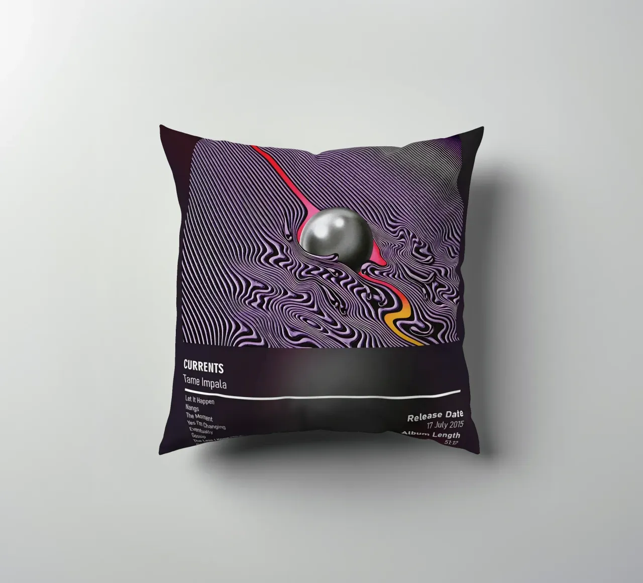 Currents By Tame Impala (Kevin Parker) cuscino da DGUnder