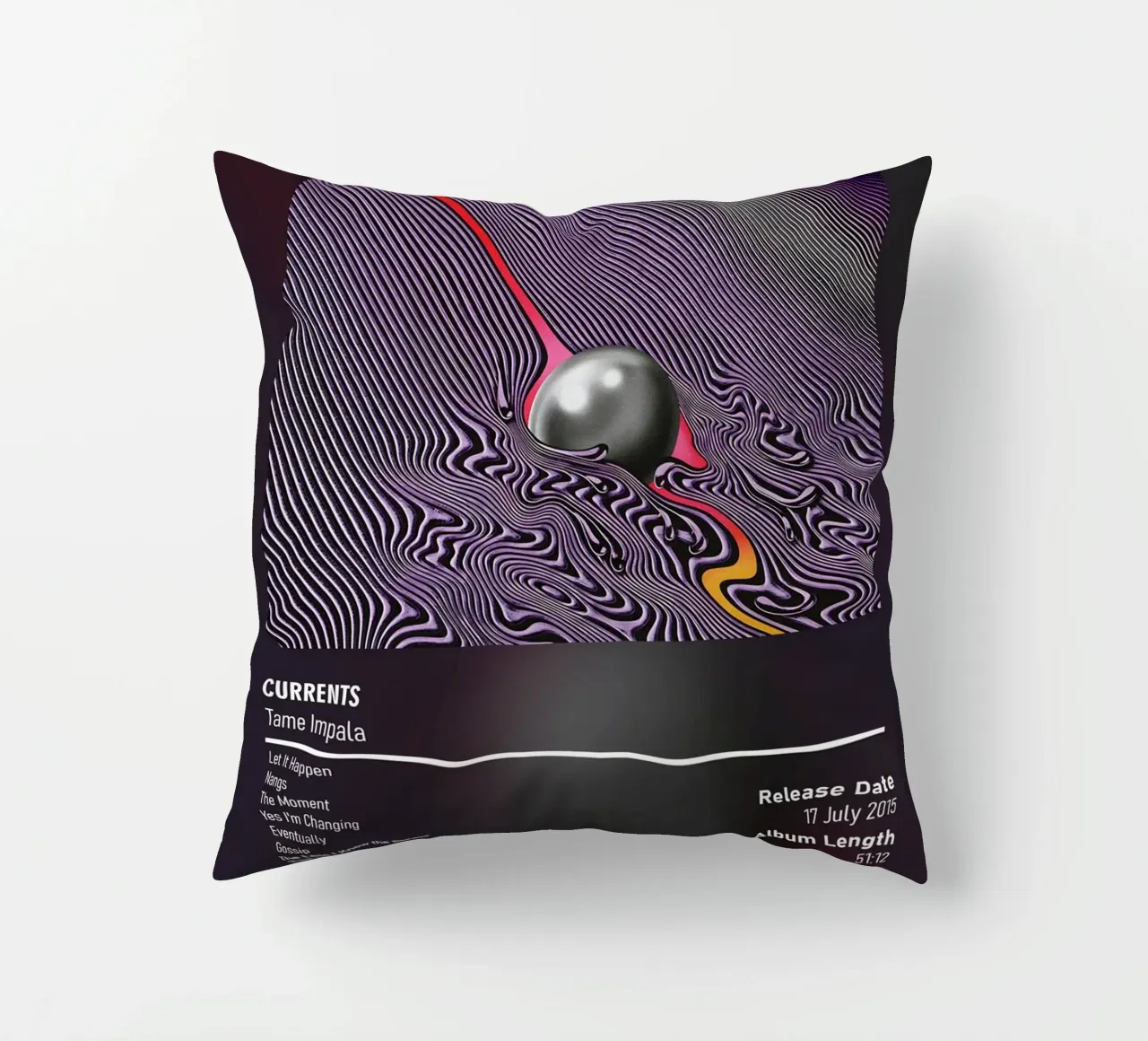 Currents By Tame Impala (Kevin Parker) cuscino da DGUnder