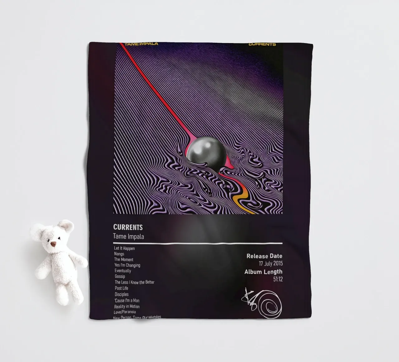 Currents By Tame Impala (Kevin Parker) coperta in pile da DGUnder
