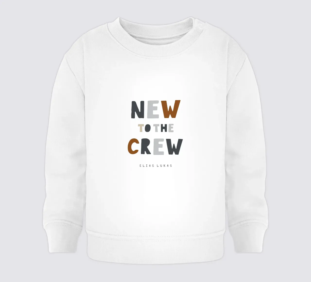 Crew felpa neonato da Kartenliebe