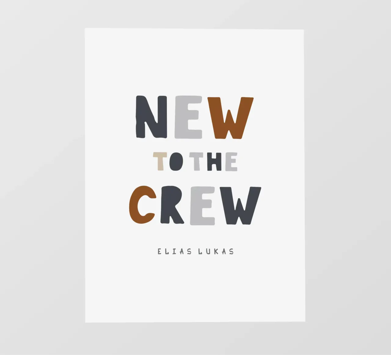 Crew pellicola backlit da Kartenliebe