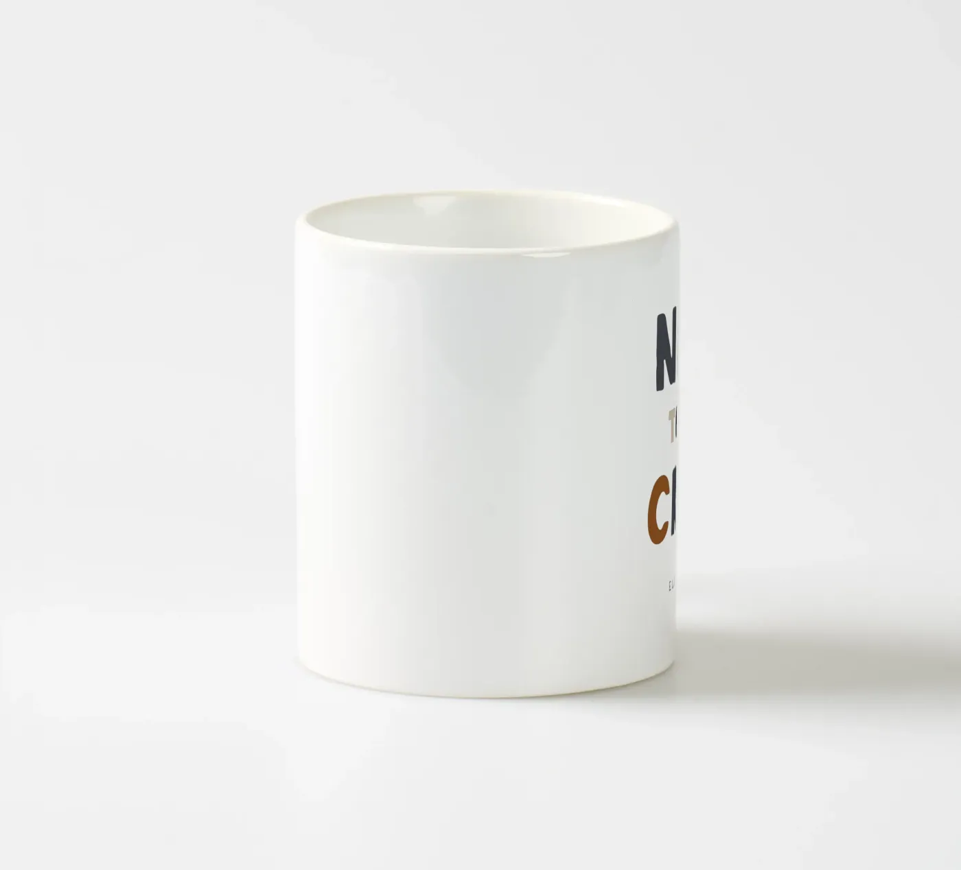Crew ceramic mug by Kartenliebe