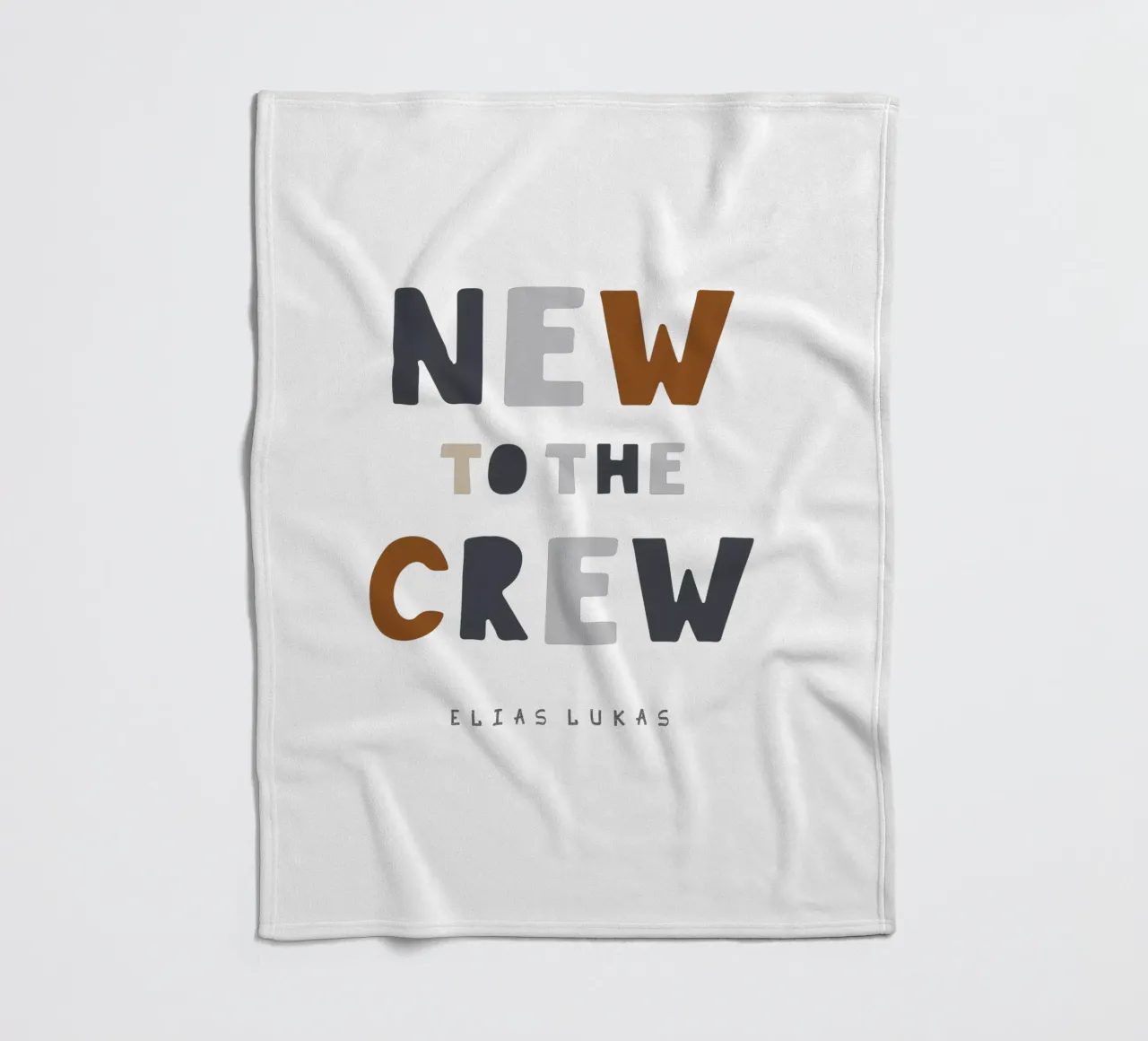 Crew Fleecedecke von Kartenliebe