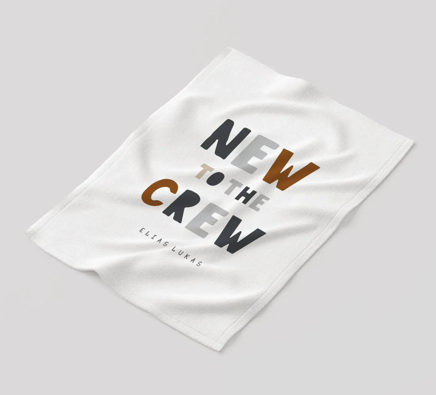 Crew fleece blanket by Kartenliebe