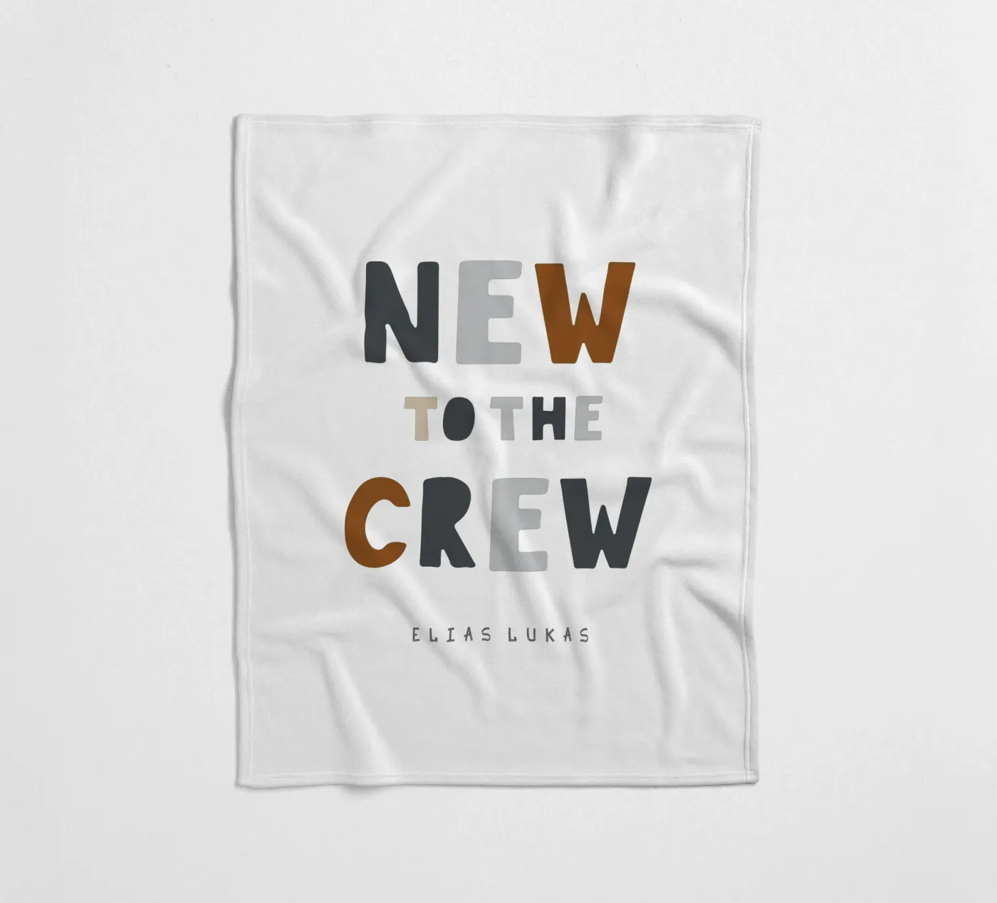 Crew fleece blanket by Kartenliebe