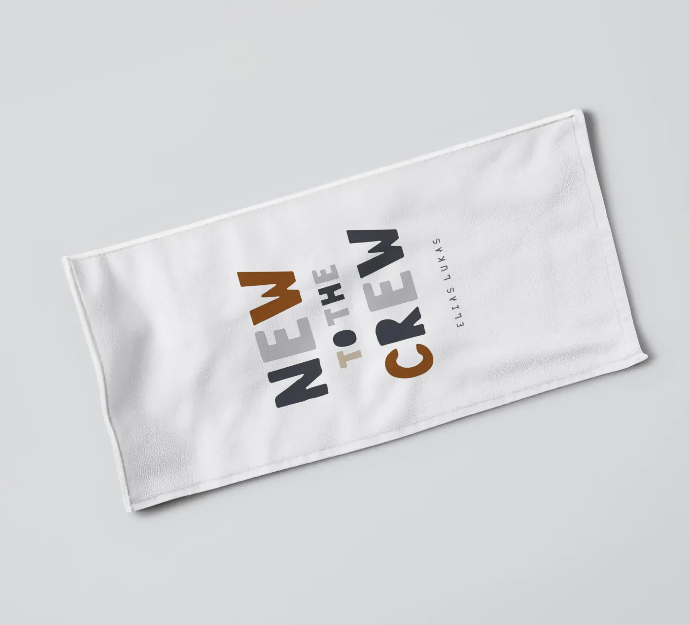 Crew badhanddoek van Kartenliebe
