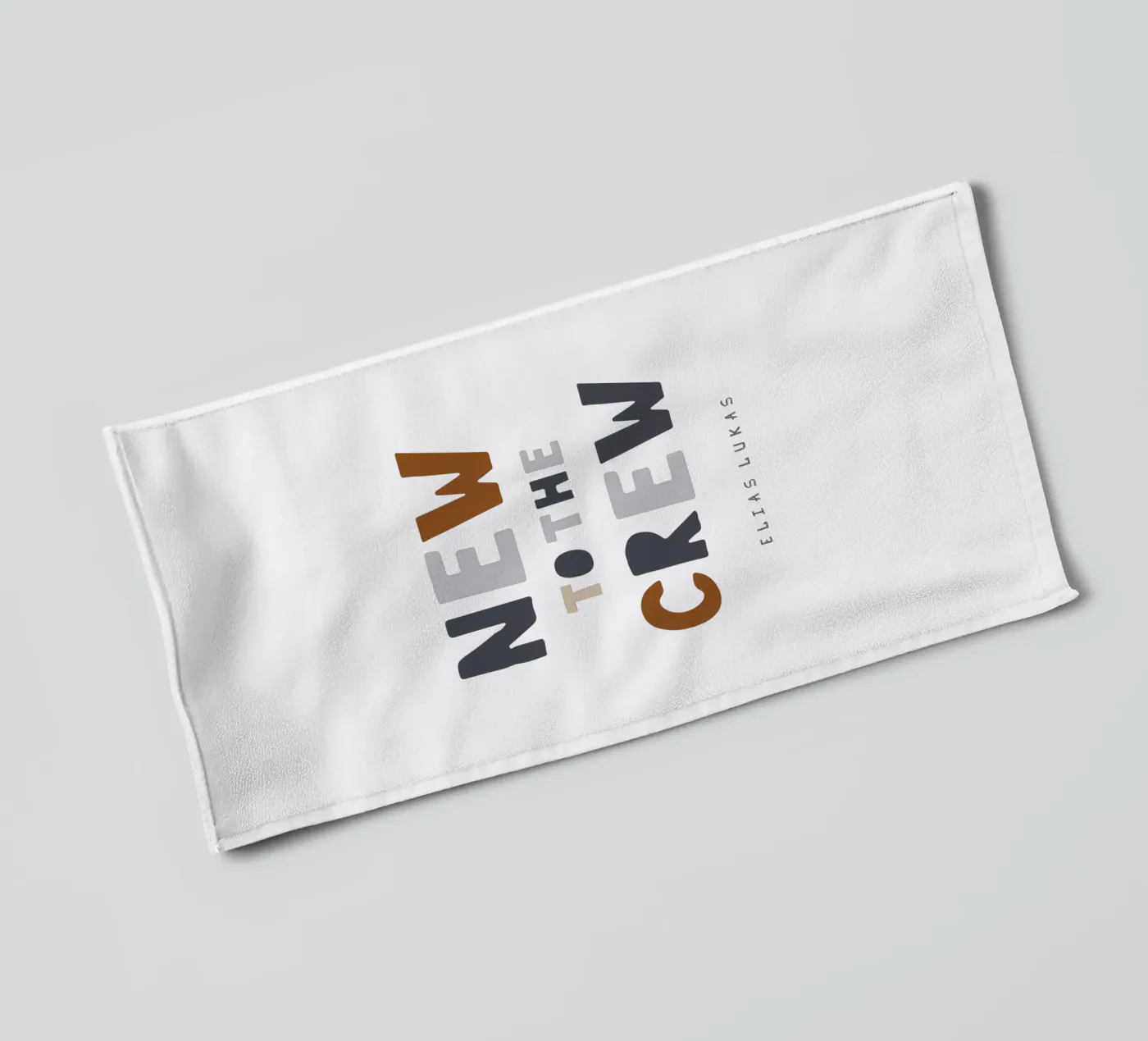 Crew badhanddoek van Kartenliebe