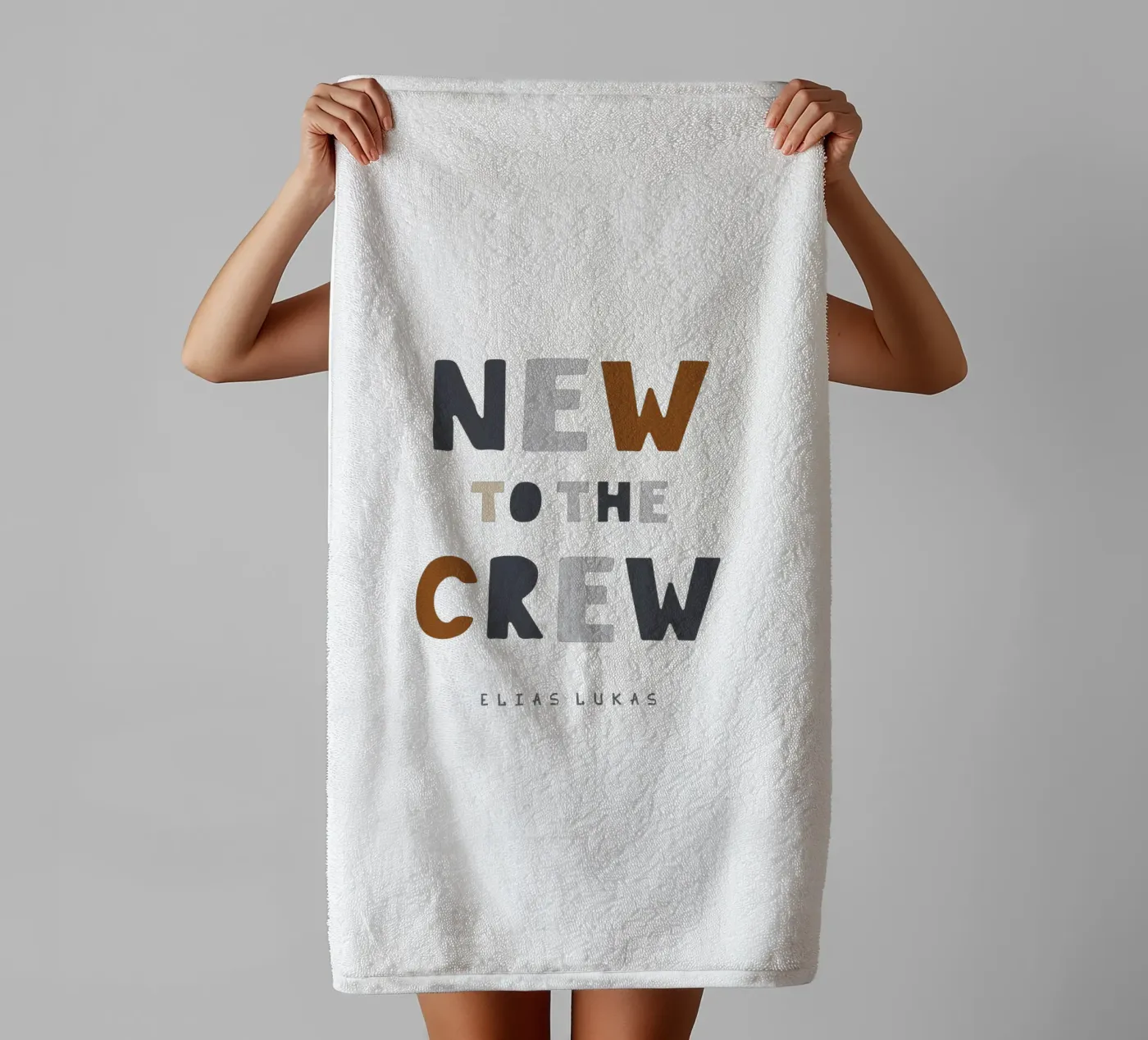 Crew badhanddoek van Kartenliebe