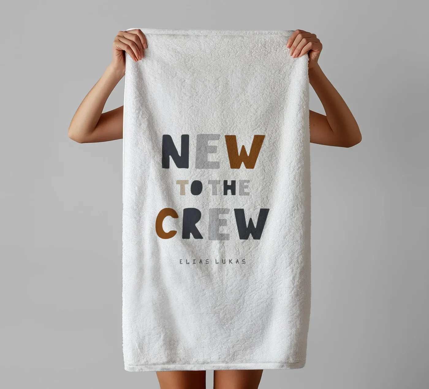 Crew badhanddoek van Kartenliebe