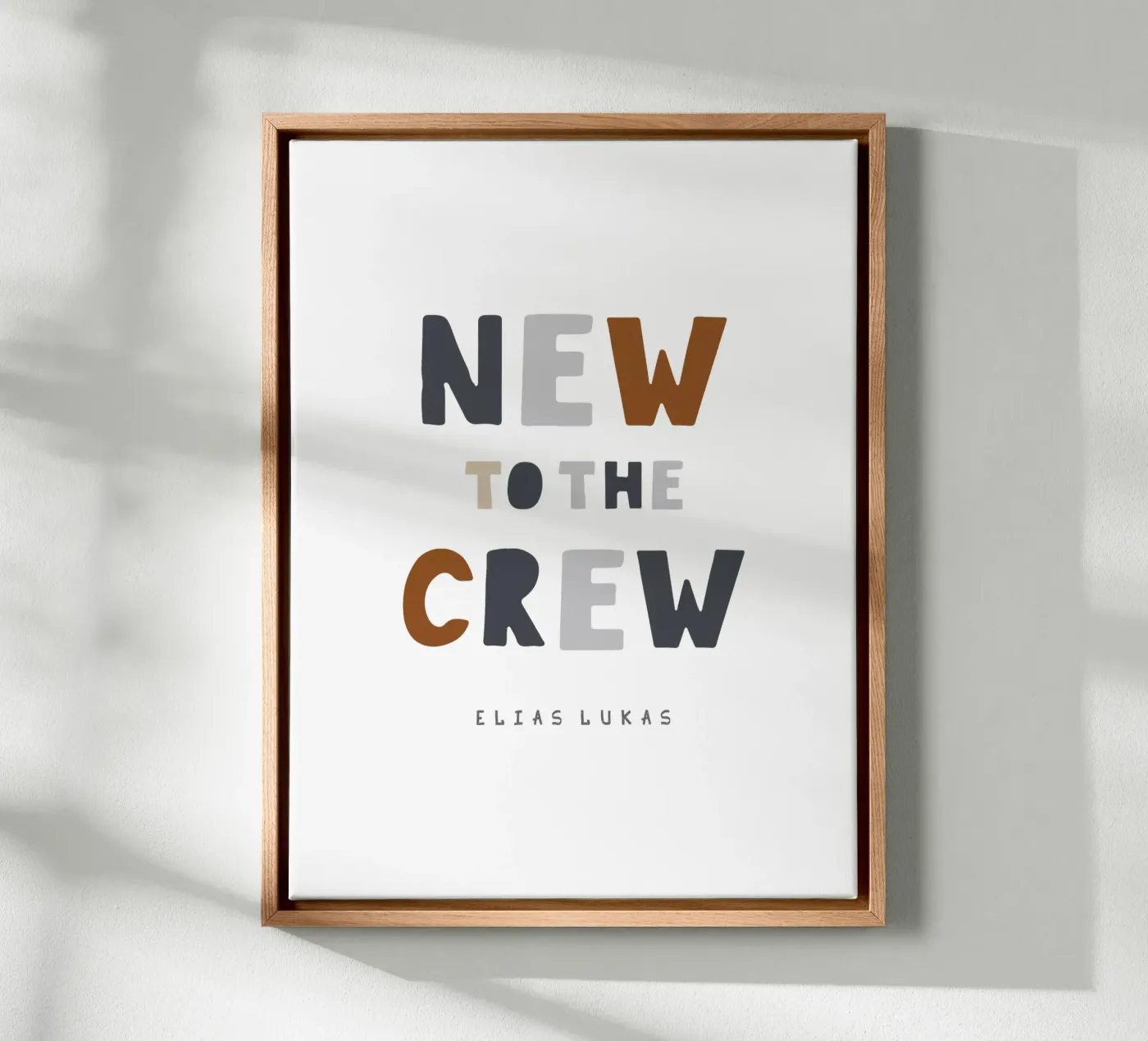 Crew Leinwand von Kartenliebe